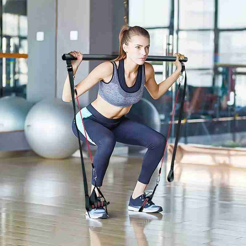 Advanced Pilates Bar with Resistance Bands