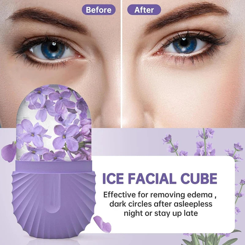 Ice Facial Roller, Ice Globe Balls Face Treatment 