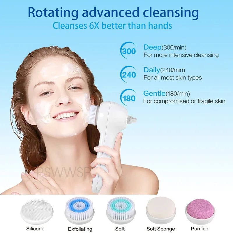 Newest Electric Facial Cleansing, Black Head Removal Machine