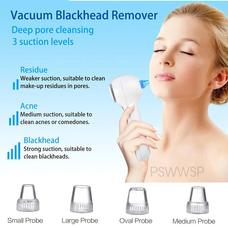 Newest Electric Facial Cleansing, Black Head Removal Machine