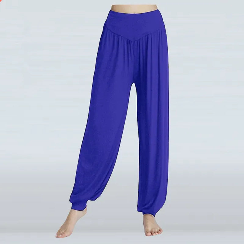 Dance Pants for Women, Loose Feet Dance Wide Leg, Leotards Latin Practice Long, Pants Soft Home Pants