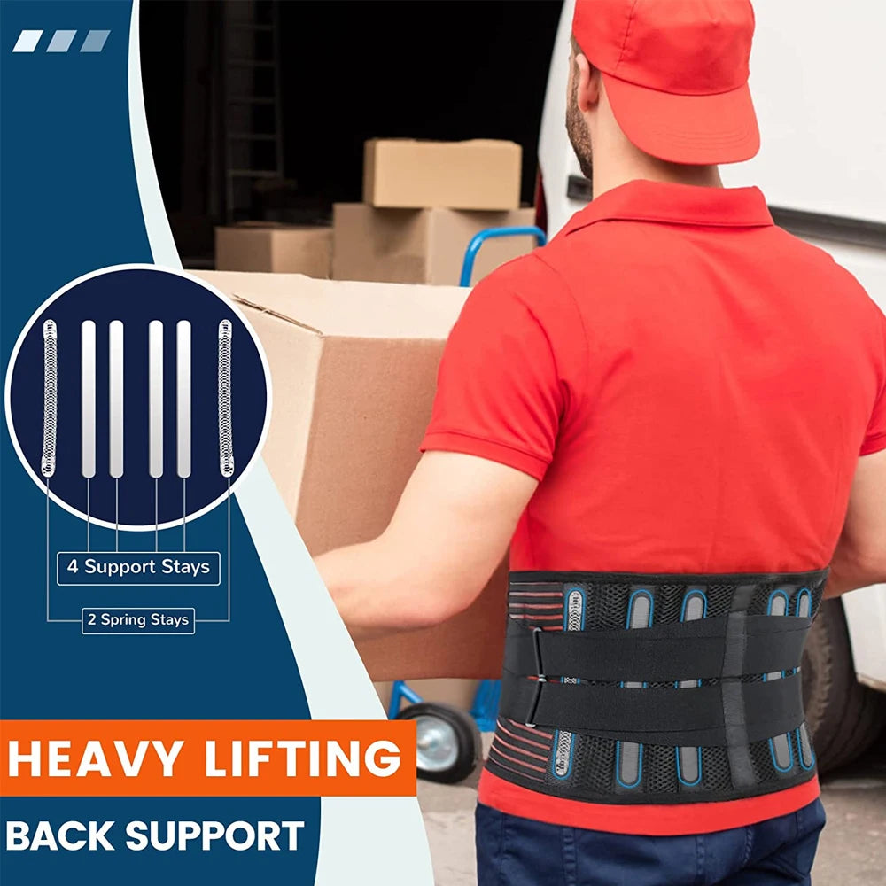 Lumbar Support Back Brace for Lower Back