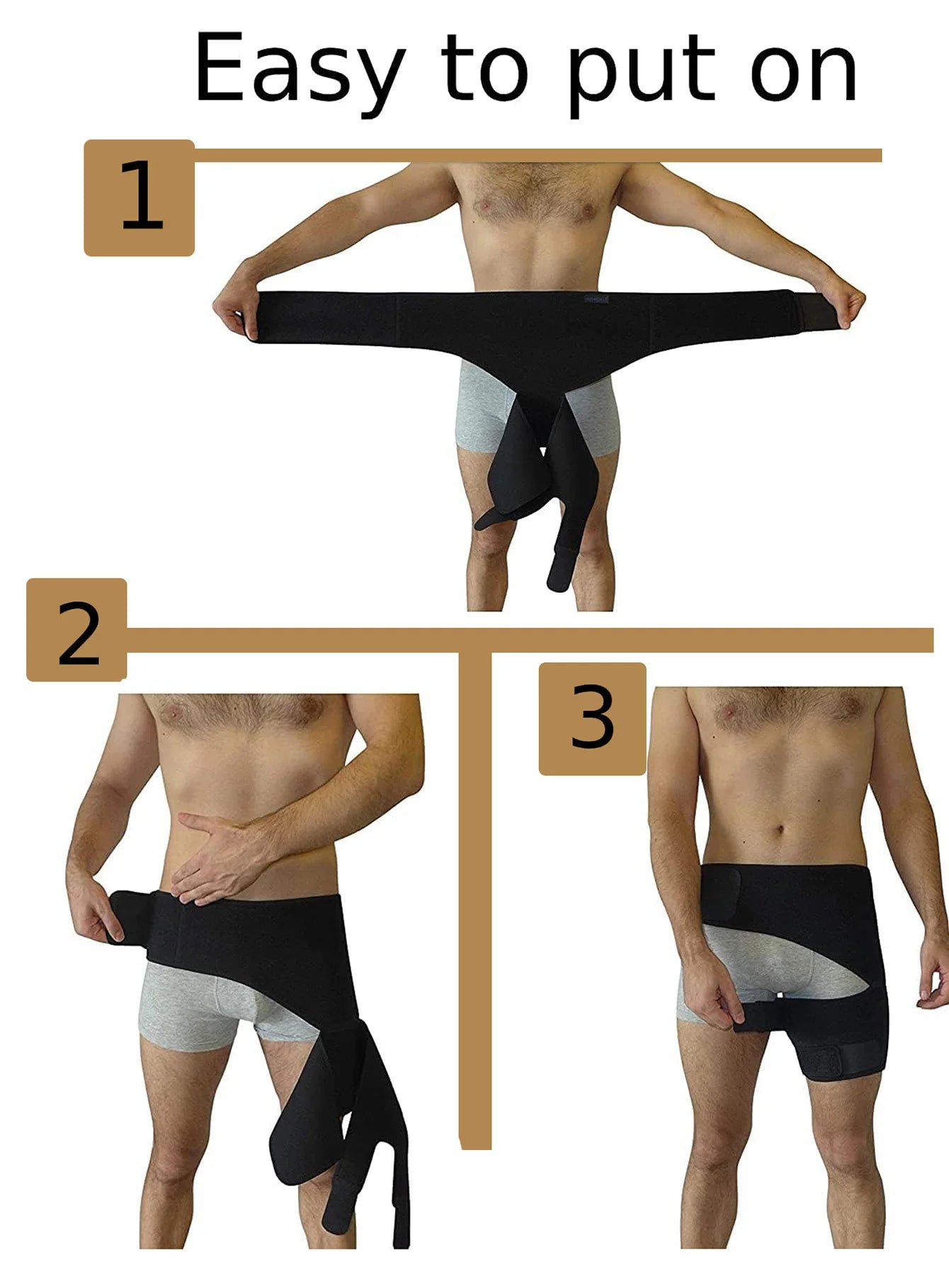 Neoprene Hip and Thigh Compression Wrap