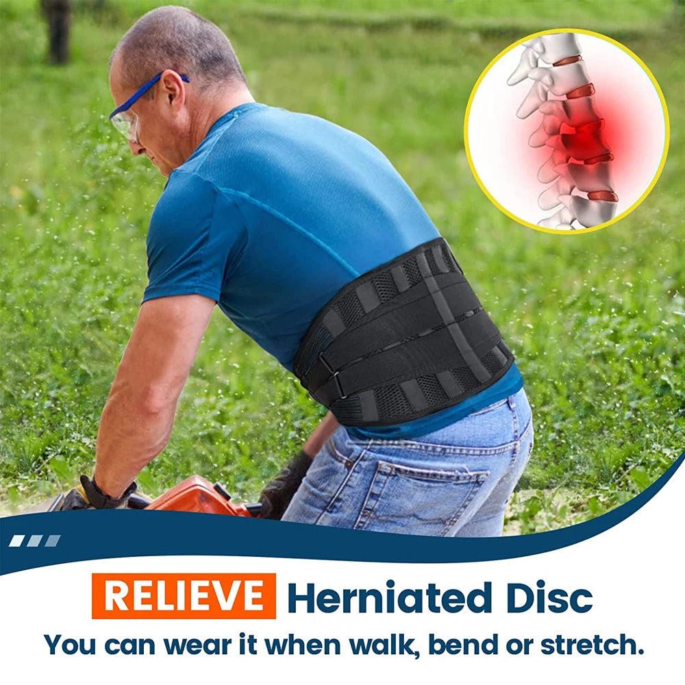 Lumbar Support Back Brace for Lower Back