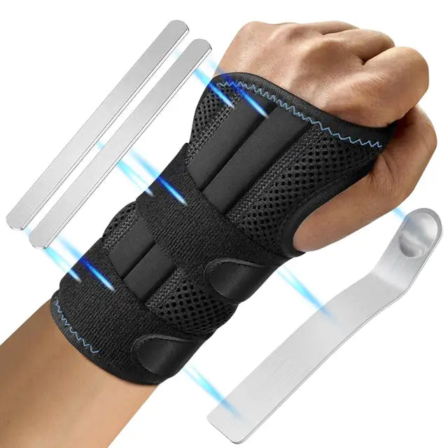 1Pcs Adjustable Wristband Wrist Support Wrist Brace Sport Left Right Hand Wrist Support for Fitness, Weightlifting & Pain Relief