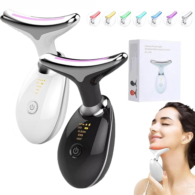 Facial Massager, Neck Facial Beauty, Device Lifting Tighten, Skin Care Tool