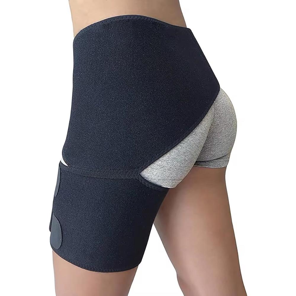 Hip Brace for Sciatica Nerve,Compression Support Wrap, Pulled Thigh, Hip Fleхоr Strain, Groin Injury, Sacroiliac Joint Support