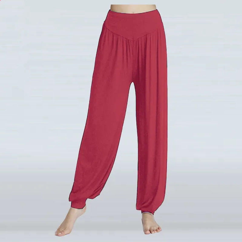 Dance Pants for Women, Loose Feet Dance Wide Leg, Leotards Latin Practice Long, Pants Soft Home Pants