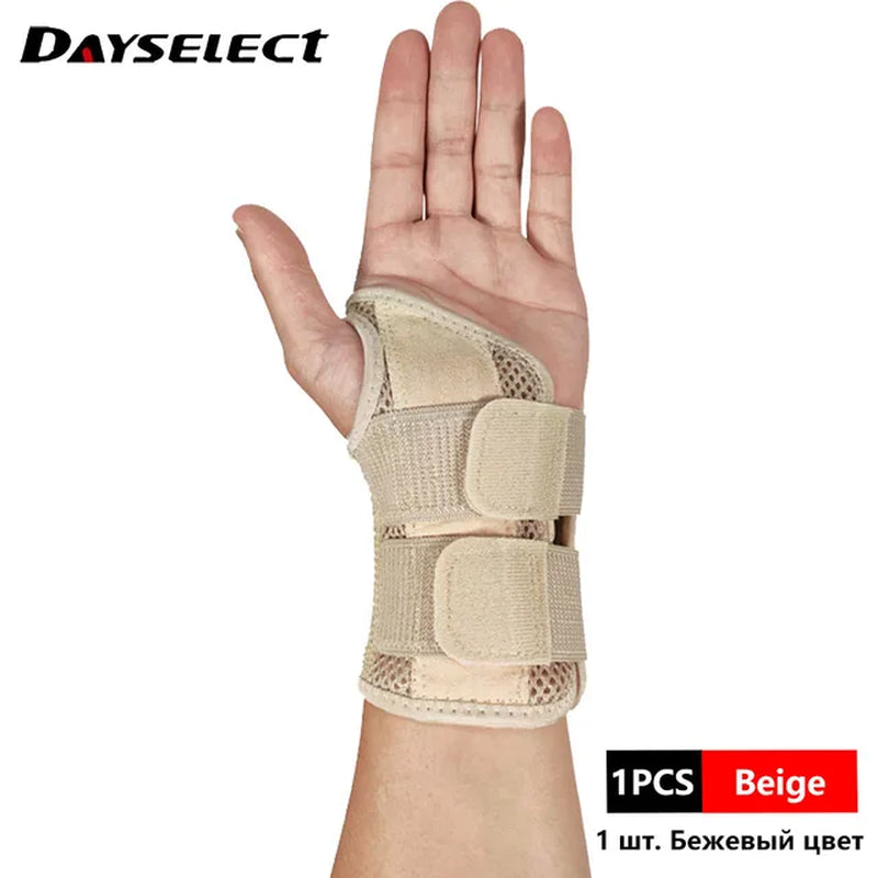 Fitness Thumb Wrist Brace Wraps Carpal Tunnel Arthritis Tendonitis Sprain Wrist Support Bandage Gym Home Sports Hand Protector